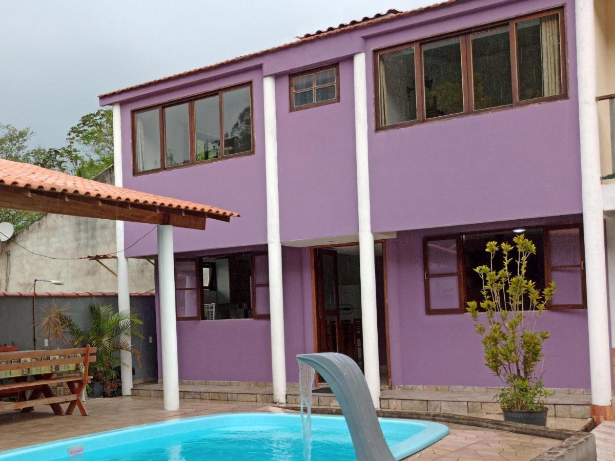 Casa Roxa Com Piscina Em Condominio Paraty Exterior foto